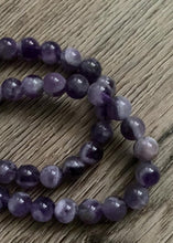 Load and play video in Gallery viewer, Hand Crafted Amethyst Bracelet