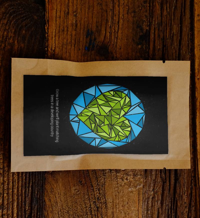 Earth with Heart Tree - Rocky's Sound Shop