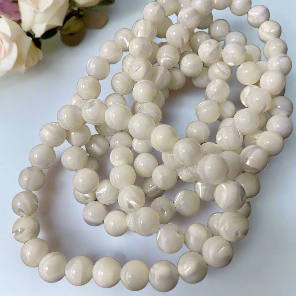 Hand Crafted Mother of Pearl Bracelet - Rocky's Sound Shop