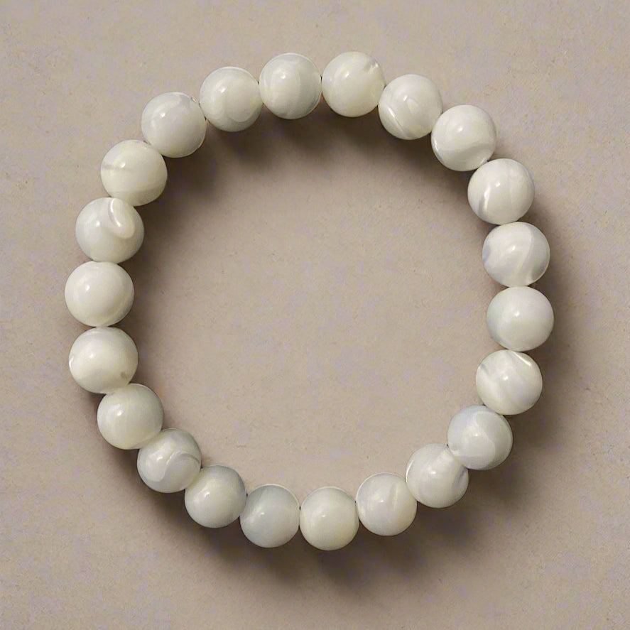 Hand Crafted Mother of Pearl Bracelet - Rocky's Sound Shop