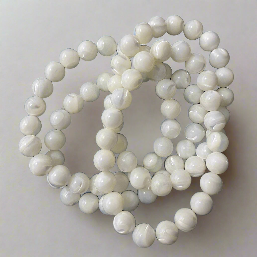 Hand Crafted Mother of Pearl Bracelet - Rocky's Sound Shop