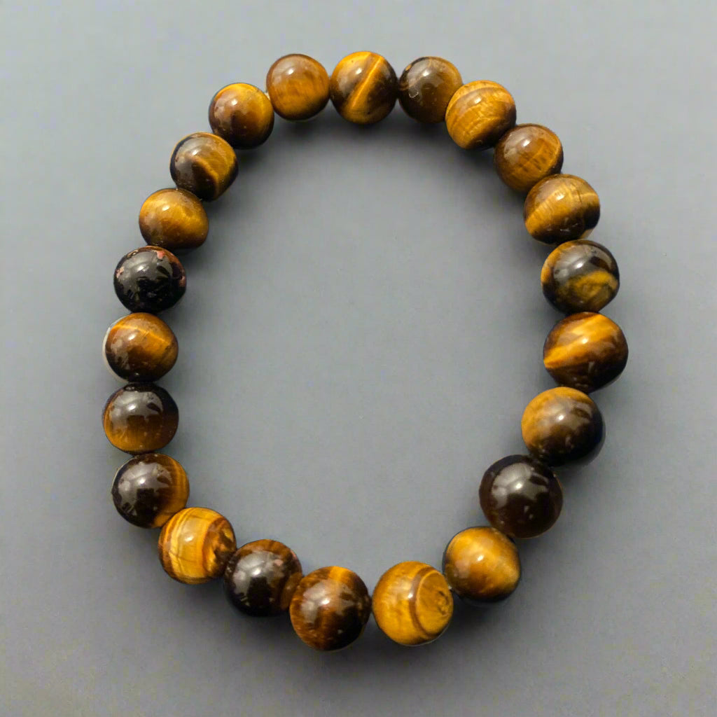 Hand Crafted Tiger's Eye Bracelet - Rocky's Sound Shop