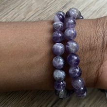 Load image into Gallery viewer, Handcrafted Amethyst Bracelet
