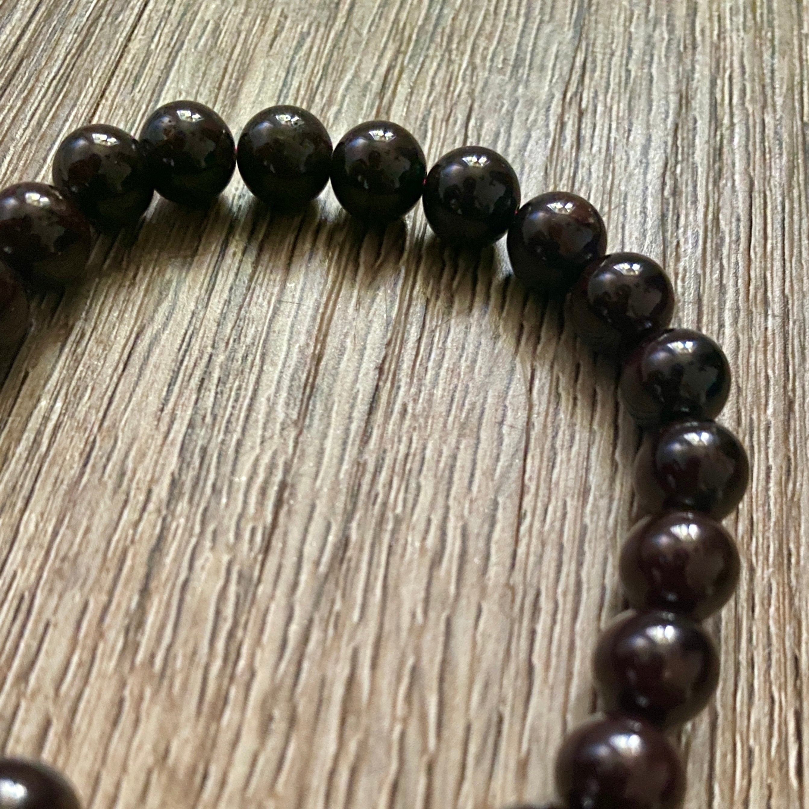 Hand Crafted Garnet Bracelet - Rocky's Sound Shop
