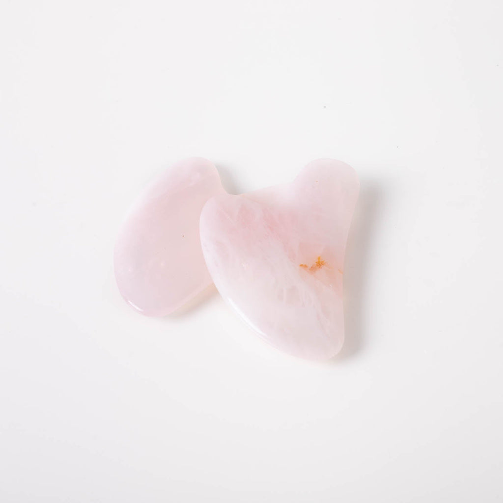 Rose Quartz Gua Sha - Rocky's Sound Shop